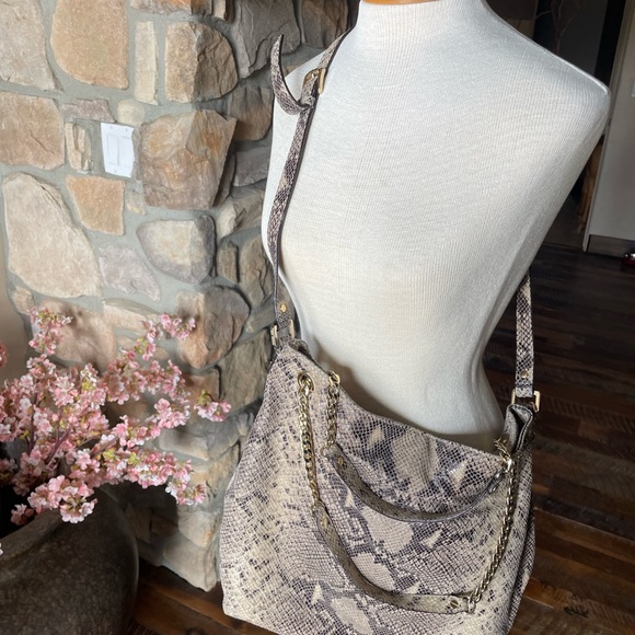 MK snakeskin bag with matching wallet (sold as a pair) lightly used. - Picture 3 of 7